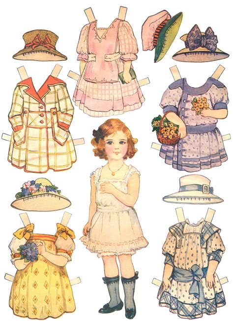 Cut Out Paper Dolls Printable