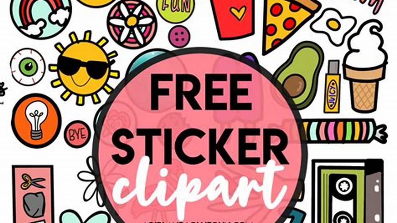 Cut Out The Sticker, Free SVG Cut Files