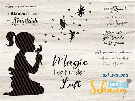 Download Cut File Dandelion Wishes with Fairies Files DXF Files