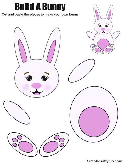 Cut Out Bunny Template