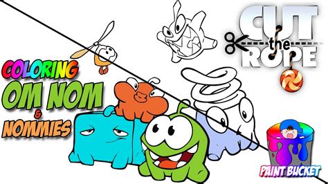 Cut The Rope Coloring Pages