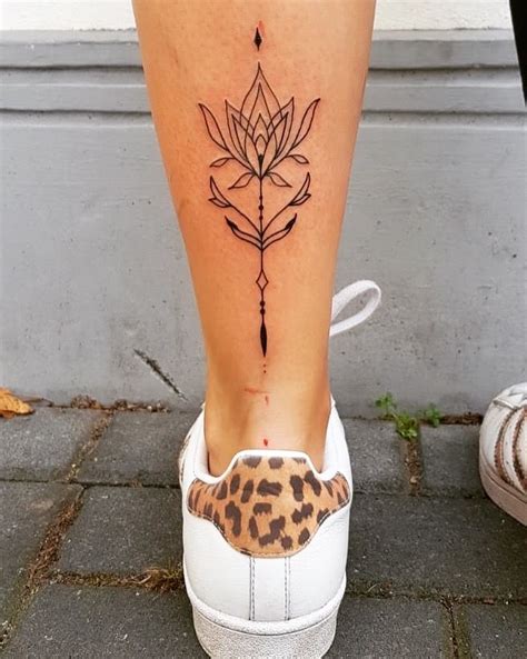 Happy Tattoos 30+ Cute Lower Leg Tattoos For Women