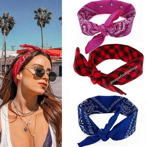 Bandana Headbands Are Back How to Rock Them Cute hipster outfits