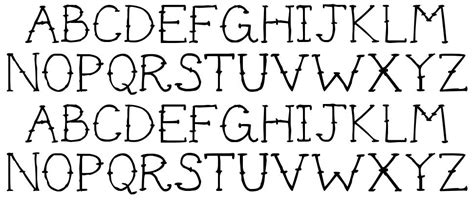 hasty, freehand tattoo fonts Patterns,Printables,digi