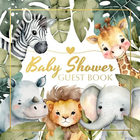 Cute Animal Baby Shower