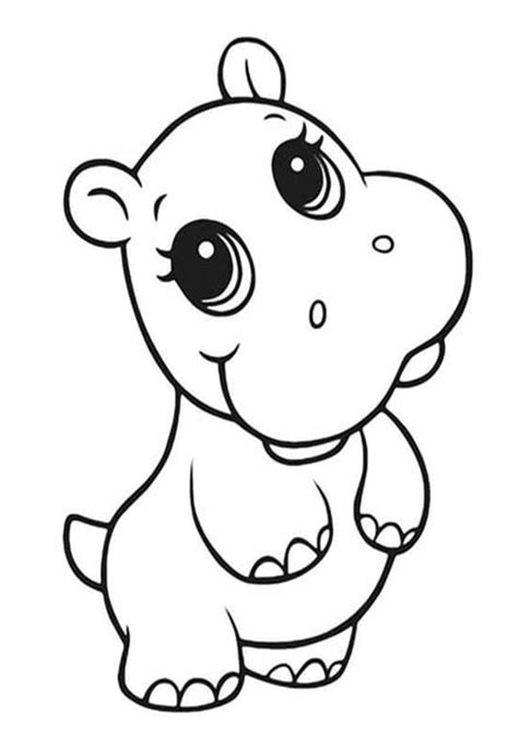 Cute Animal Coloring Pages Printable