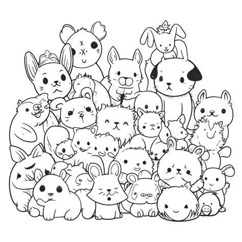 Cute Animal Coloring Pages To Print