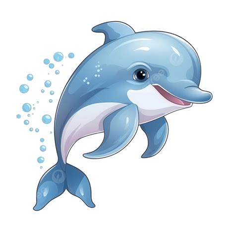 Cute Animals Cartoon Dolphin