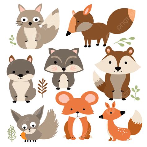 Cute Animals Clipart Png