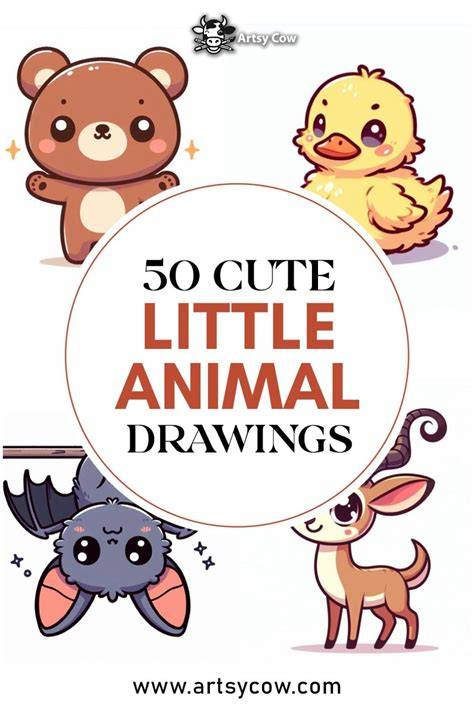 Cute Animal Drawing Ideas