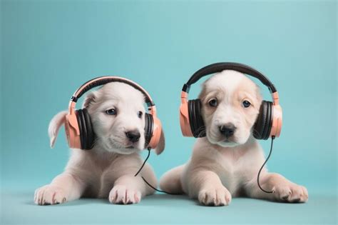 Cute Animals Listening To Music