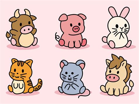 Cute Baby Animals Animated