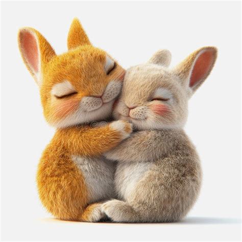 Cute Baby Animals Snuggling