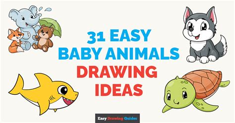 Cute Baby Animals To Draw