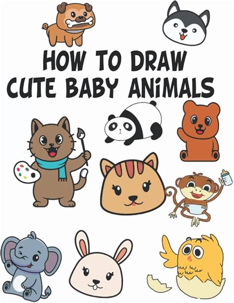 Cute Baby How To Draw Cute Animals
