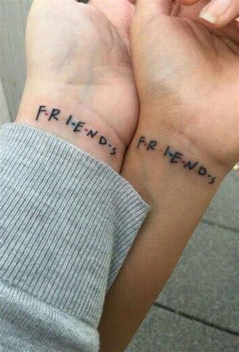 Cute Bestfriend Tattoos Small
