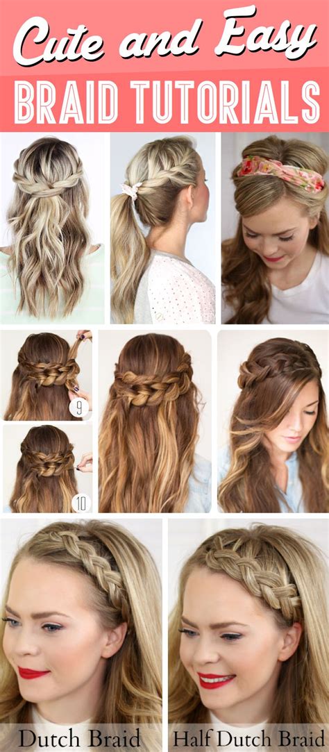 Cute Braided Hairstyles Tutorial