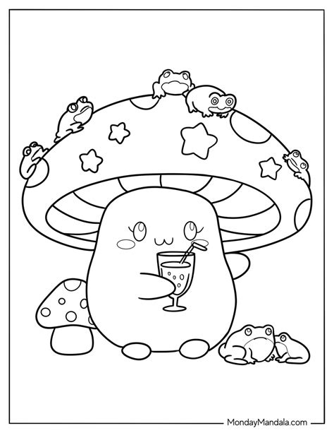 Cute Cartoon Coloring Pages
