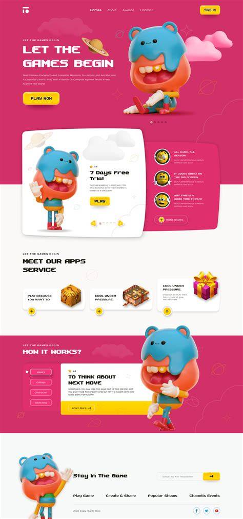 Cute Cartoon Pictures for Web Design