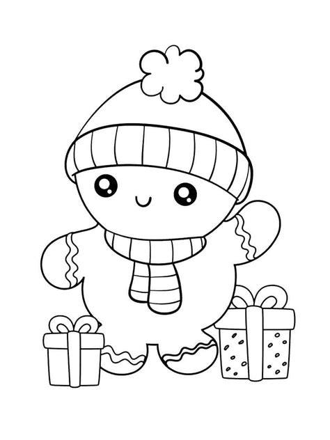 Cute Christmas Coloring Pages