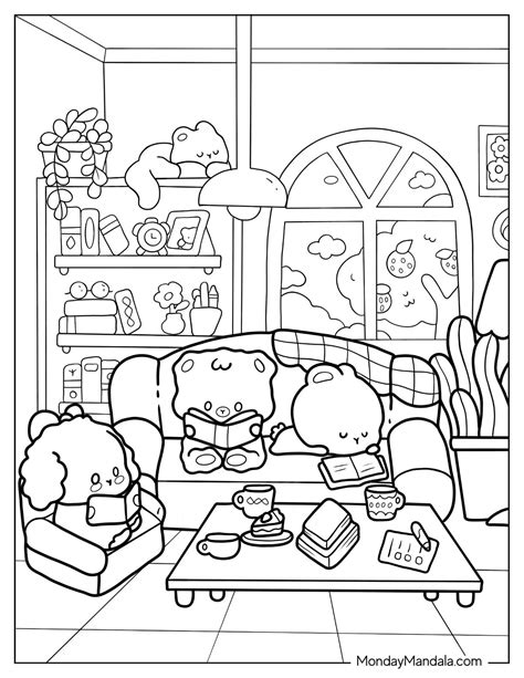 Cute Coloring Book Pages
