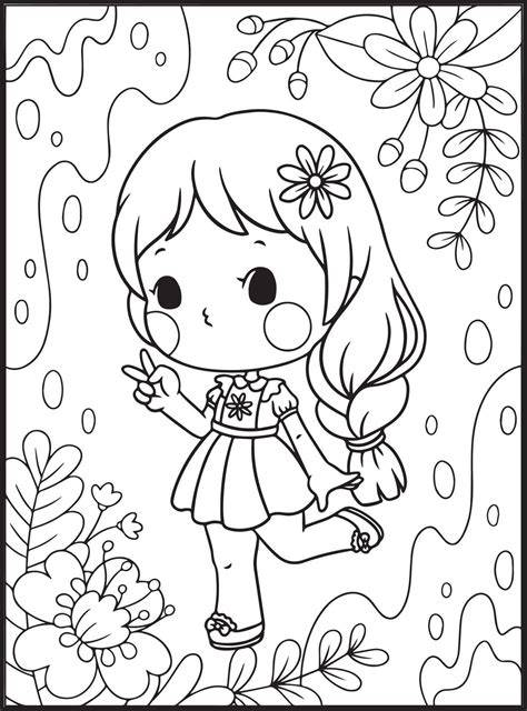 Cute Coloring Pages For Girls