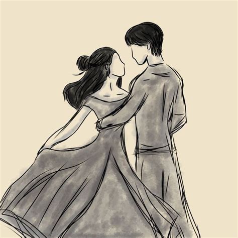 Cute Couple Drawing Dancing Tutorial