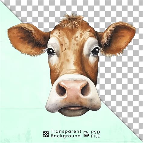 Download Cute Cow Files Free PSD Mockups