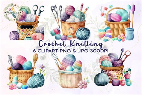 Cute Crochet Clipart