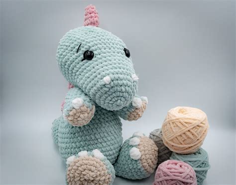 Cute Crochet Dinosaur