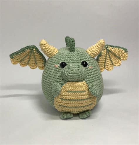 Cute Crochet Dragon