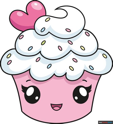 Cute Cupcake Tegninger