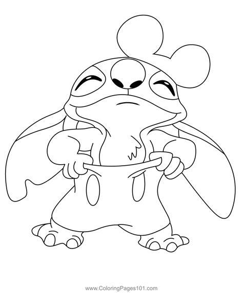 Cute Disney Coloring Pages Stitch