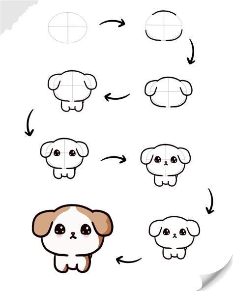 Cute Dog Drawing Easy at GetDrawings Free download