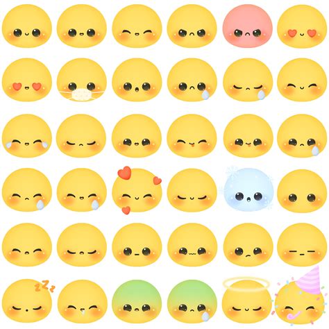 Cute Drawing Emojis