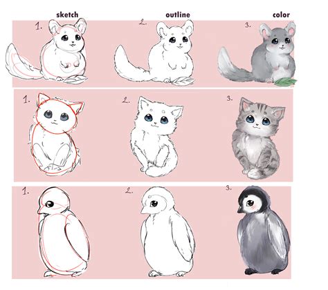 Cute Drawing Of Animals