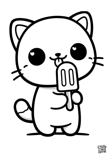 Cute Easy Color Pages
