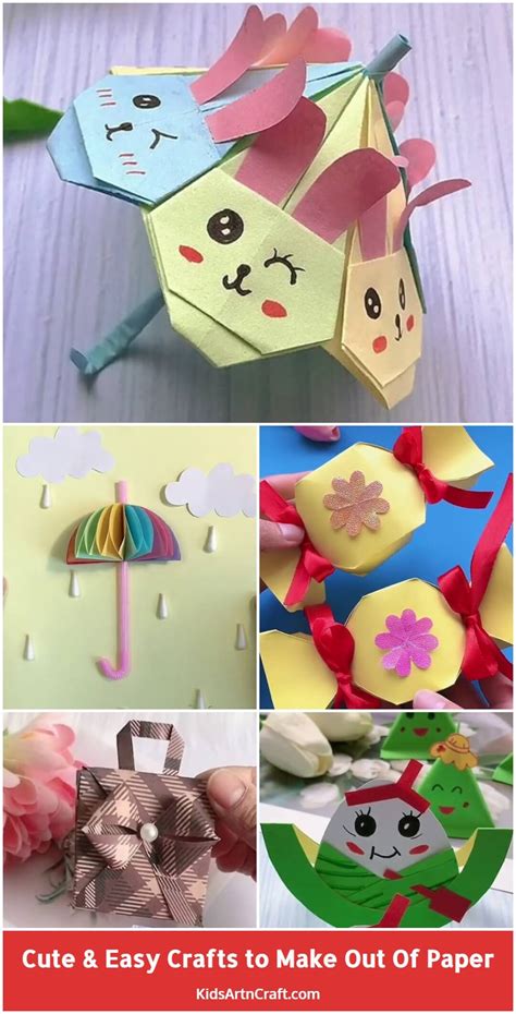 Cute Easy Crafts With Paper