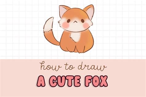 Cute Fox Pictures Drawings