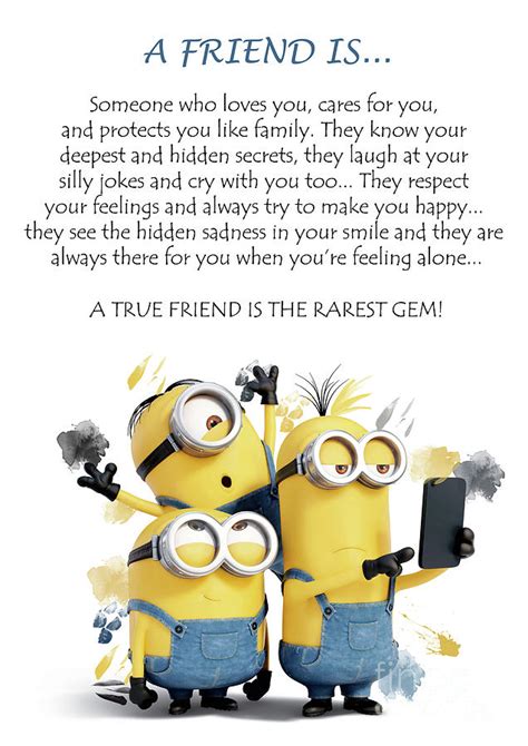 Cute Friendship Quotes Minions