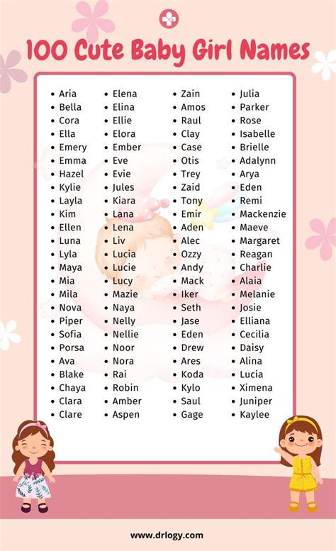 Cute Girl Names That Start With Ca
