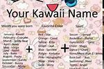 Cute Kawaii Usernames