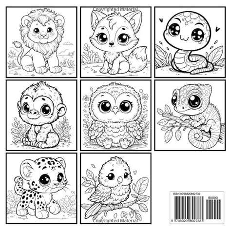 Cute Little Animals Coloring Pages