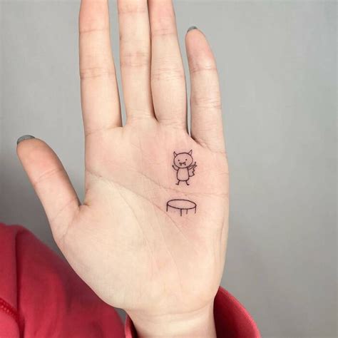 Cute Little Tattoos On Hand