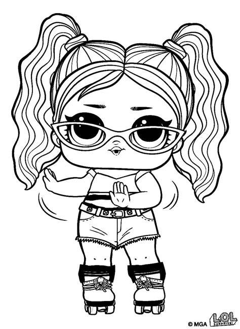 Cute Lol Dolls Coloring Pages