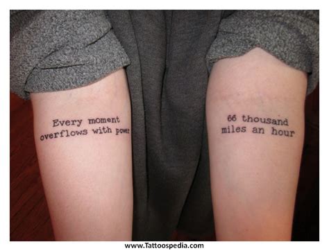 Cute Matching Tattoos For Couples Quotes