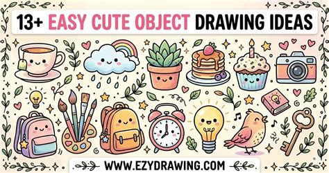 Cute Object Drawing Ideas