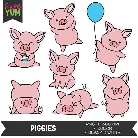 Download Cute Pig Commercial Use For Crafts