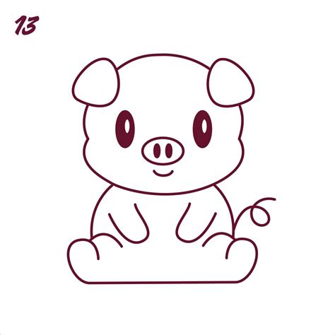 Download Cute Pig Easy Edite