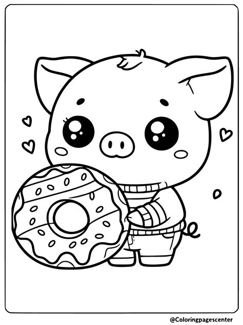 Download Cute Pig Printable